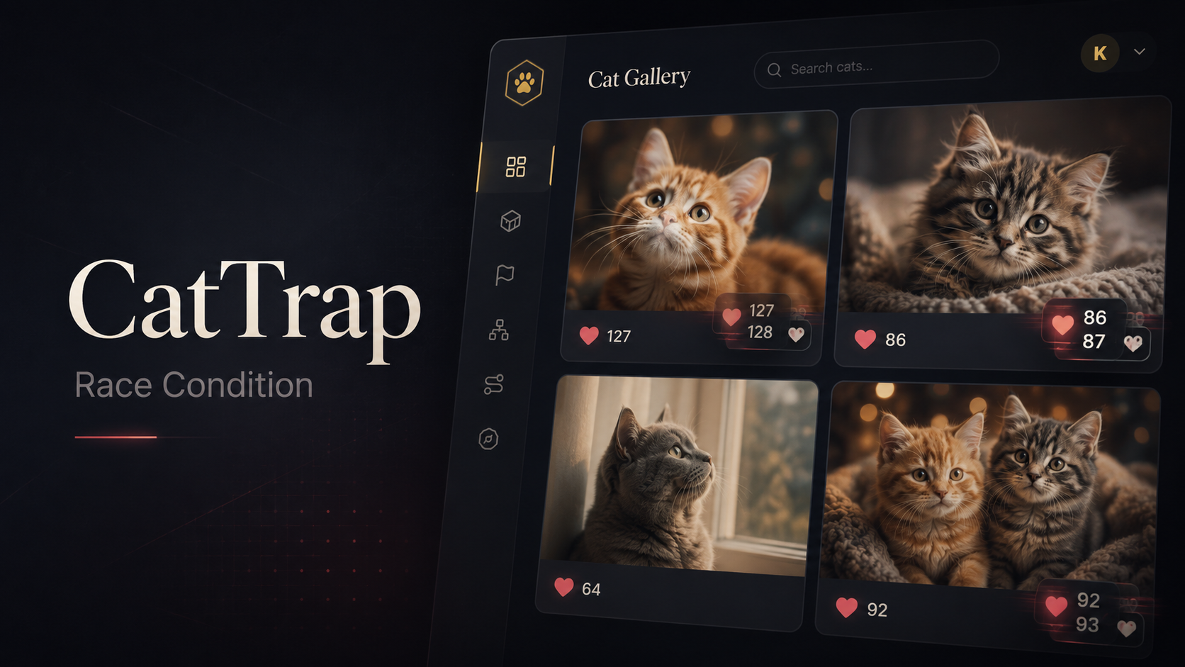 CatTrap race condition like counter manipulation