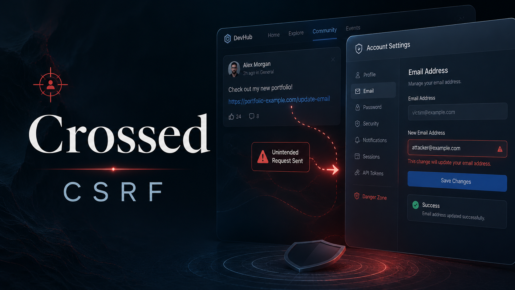 Crossed Cross-Site Request Forgery