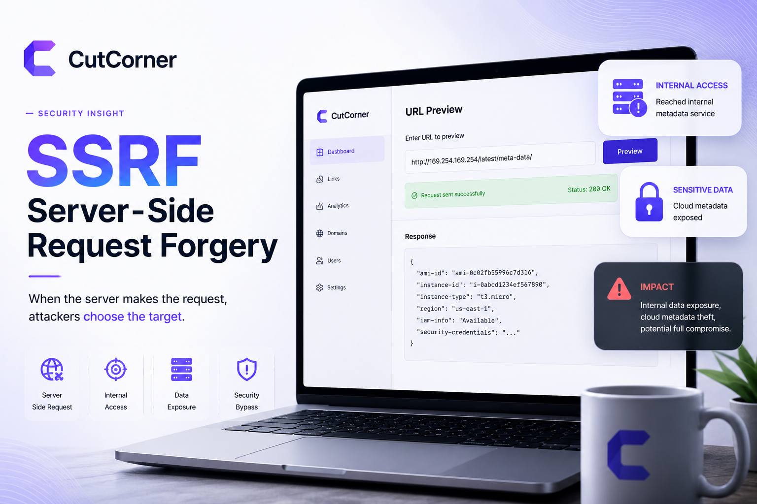 CutCorner WebVerse challenge