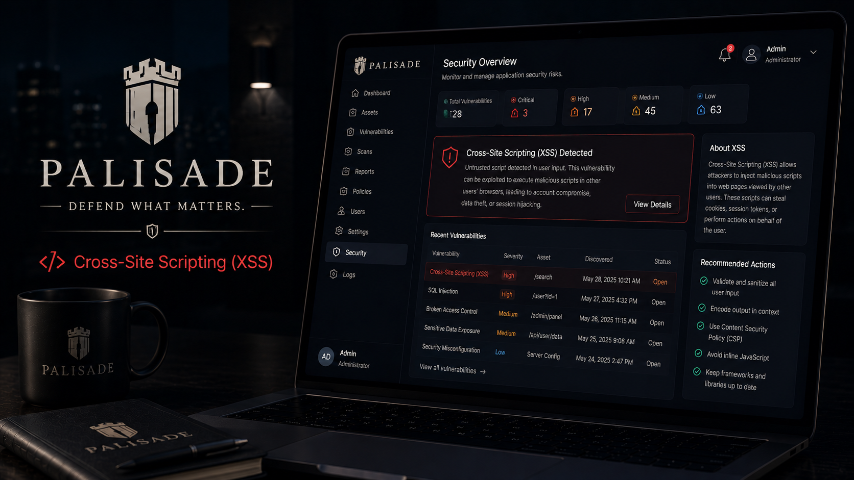 Cross-Site Scripting (XSS) – Inadequate Input Filter Bypass | Palisade